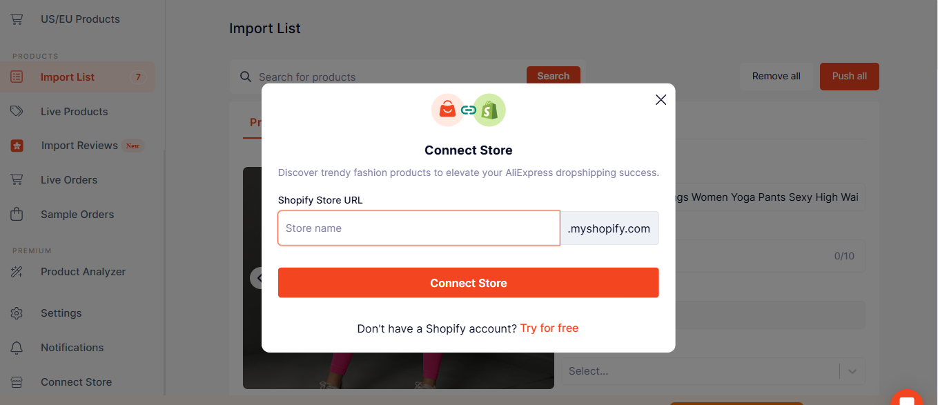 AliDrop Store Management